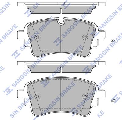 Hi-Q SP4474 - Set placute frana,frana disc aaoparts.ro