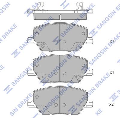 Hi-Q SP4006 - Set placute frana,frana disc aaoparts.ro