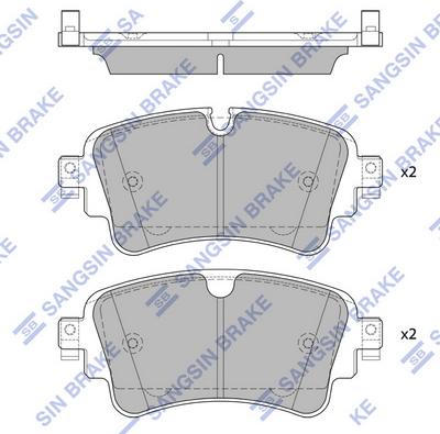 Hi-Q SP4112 - Set placute frana,frana disc aaoparts.ro