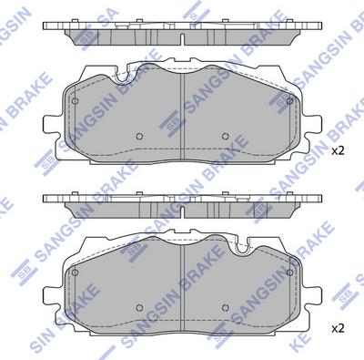 Hi-Q SP4117 - Set placute frana,frana disc aaoparts.ro