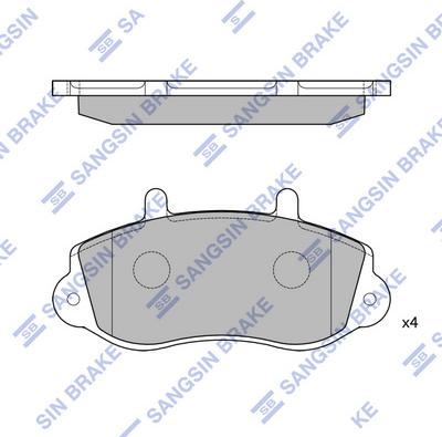 Hi-Q SP4385 - Set placute frana,frana disc aaoparts.ro