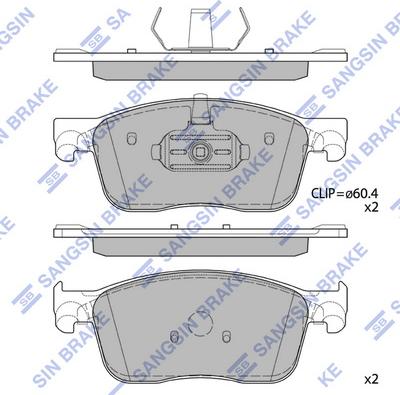 Hi-Q SP4370 - Set placute frana,frana disc aaoparts.ro