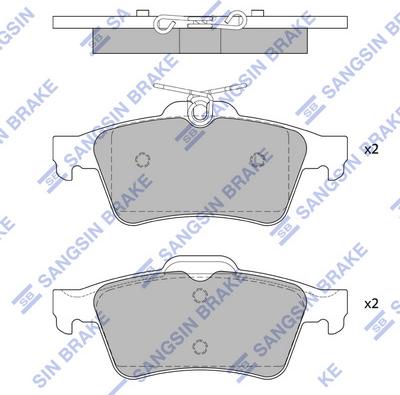 Hi-Q SP4254 - Set placute frana,frana disc aaoparts.ro