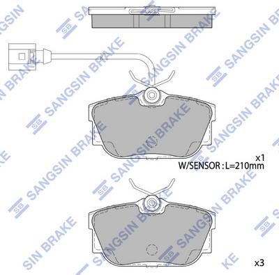 Hi-Q SP1984 - Set placute frana,frana disc aaoparts.ro