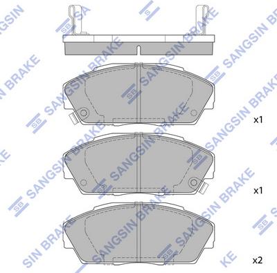 Hi-Q SP1473 - Set placute frana,frana disc aaoparts.ro