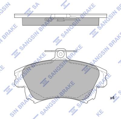 Hi-Q SP1530 - Set placute frana,frana disc aaoparts.ro