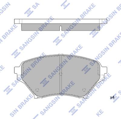 Hi-Q SP1524 - Set placute frana,frana disc aaoparts.ro