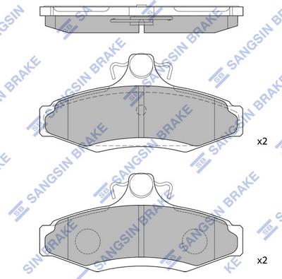 Hi-Q SP1114 - Set placute frana,frana disc aaoparts.ro