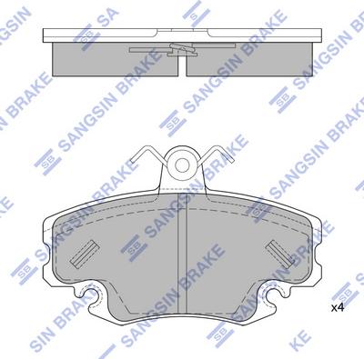 Hi-Q SP1243A - Set placute frana,frana disc aaoparts.ro