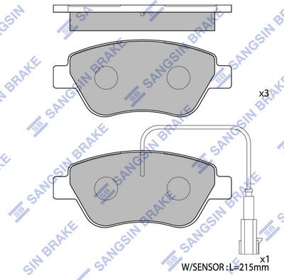 Hi-Q SP1201 - Set placute frana,frana disc aaoparts.ro