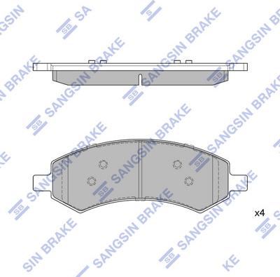 Hi-Q SP1785 - Set placute frana,frana disc aaoparts.ro