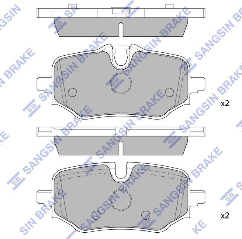 Hi-Q SP3073 - Set placute frana,frana disc aaoparts.ro