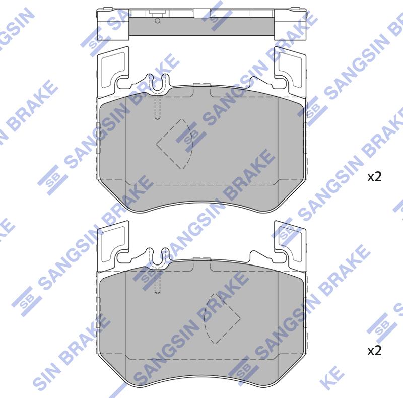 Hi-Q SP2942 - Set placute frana,frana disc aaoparts.ro
