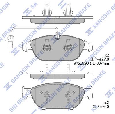 Hi-Q SP2316 - Set placute frana,frana disc aaoparts.ro