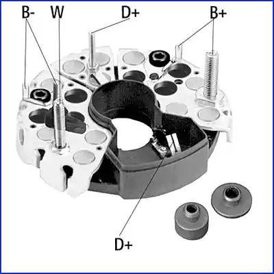 HITACHI 139374 - Punte diode aaoparts.ro