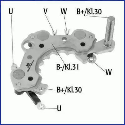HITACHI 139242 - Punte diode aaoparts.ro