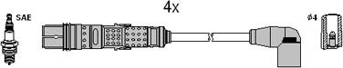 HITACHI 134961 - Set cablaj aprinder aaoparts.ro