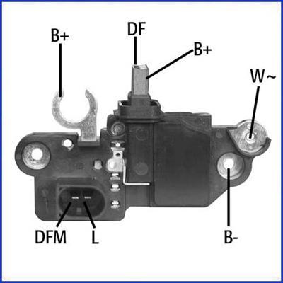 HITACHI 130570 - Regulator, alternator aaoparts.ro