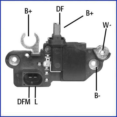 HITACHI 130577 - Regulator, alternator aaoparts.ro