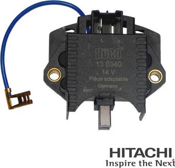 HITACHI 2500340 - Regulator, alternator aaoparts.ro