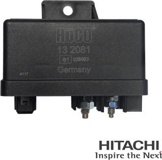 HITACHI 2502081 - Releu,instalatia de comanda bujii incandescente aaoparts.ro