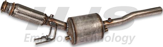 HJS 93 11 5251 - Filtru funingine / particule, sist.de esapament aaoparts.ro
