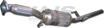 HJS 93 11 1189 - Set adaptare, catalizator / Filtru particule (Sistem combinat) aaoparts.ro
