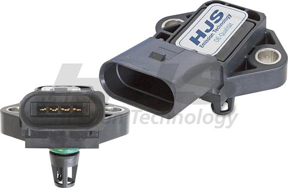 HJS 92 09 5080 - Senzor,presiune supraalimentare aaoparts.ro