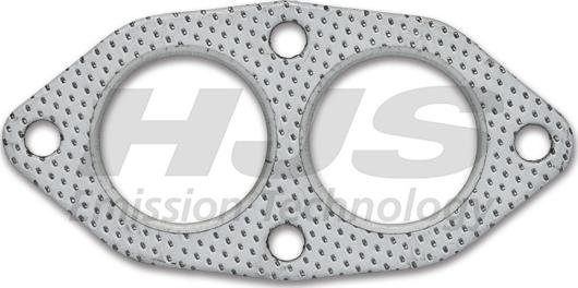 HJS 83 23 6672 - Garnitura, racord evacuare aaoparts.ro
