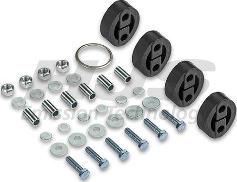 HJS 82 47 8353 - Set montare, sistem de esapament aaoparts.ro