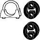 HJS 82 15 6545 - Set montare, catalizator aaoparts.ro