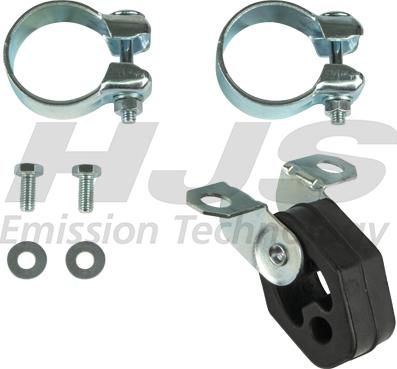 HJS 82 11 9258 - Set montare, toba esapament aaoparts.ro