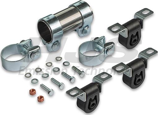 HJS 82 11 1530 - Set montare, sistem de esapament aaoparts.ro