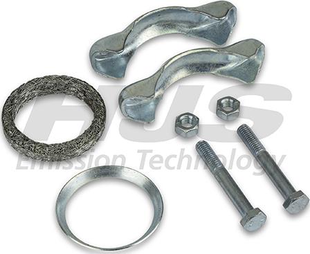 HJS 82 11 1007 - Set montare, toba de esapament aaoparts.ro