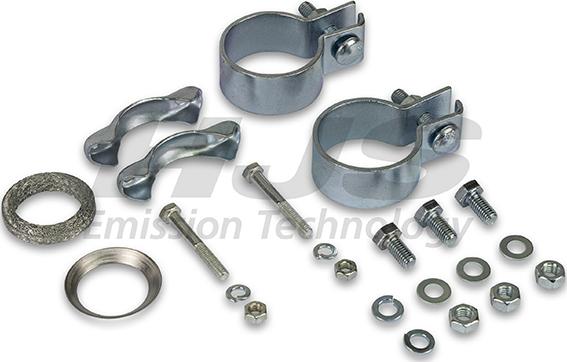 HJS 82 11 1008 - Set montare, toba de esapament aaoparts.ro