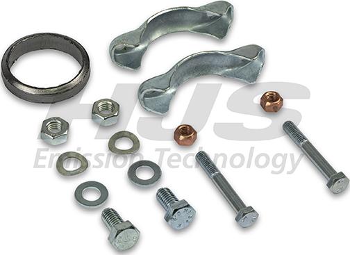 HJS 82 11 1075 - Set montare, toba de esapament aaoparts.ro