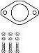 HJS 82 45 7853 - Set montare, catalizator aaoparts.ro