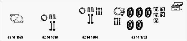 HJS MT-OP96 - Sistem de esapament aaoparts.ro