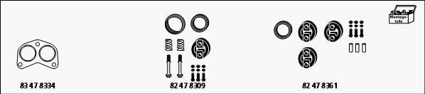 HJS MT-SUZ53 - Sistem de esapament aaoparts.ro