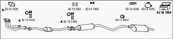 HJS Op_319 - Sistem de esapament aaoparts.ro