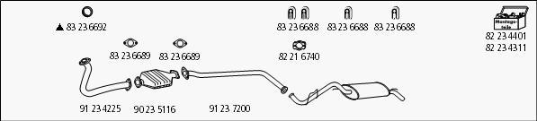 HJS Re_79 - Sistem de esapament aaoparts.ro