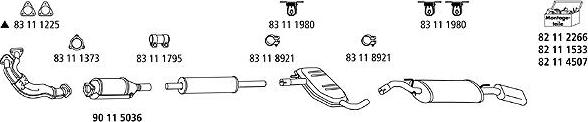 HJS VW_974 - Sistem de esapament aaoparts.ro