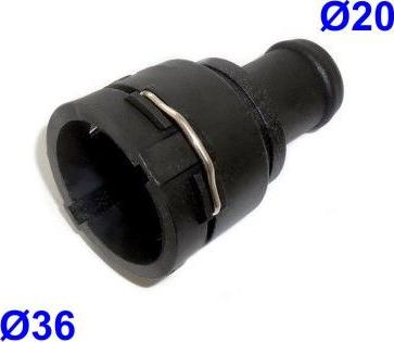 Hoffer 93245 - Flansa lichid racire aaoparts.ro