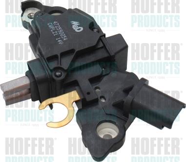 Hoffer 52076 - Regulator, alternator aaoparts.ro