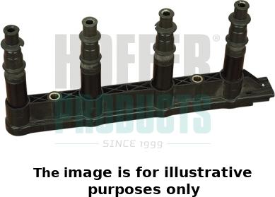 Hoffer 8010464E - Bobina de inductie aaoparts.ro