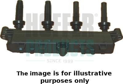 Hoffer 8010471E - Bobina de inductie aaoparts.ro