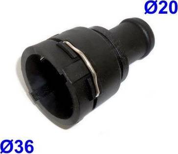 Hoffer 8193245 - Flansa lichid racire aaoparts.ro