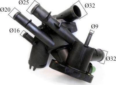 Hoffer 8192800 - Termostat,lichid racire aaoparts.ro