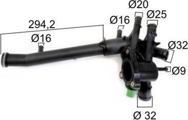 Hoffer 8192801 - Termostat,lichid racire aaoparts.ro
