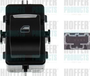 Hoffer 2106722 - Comutator,macara geam aaoparts.ro